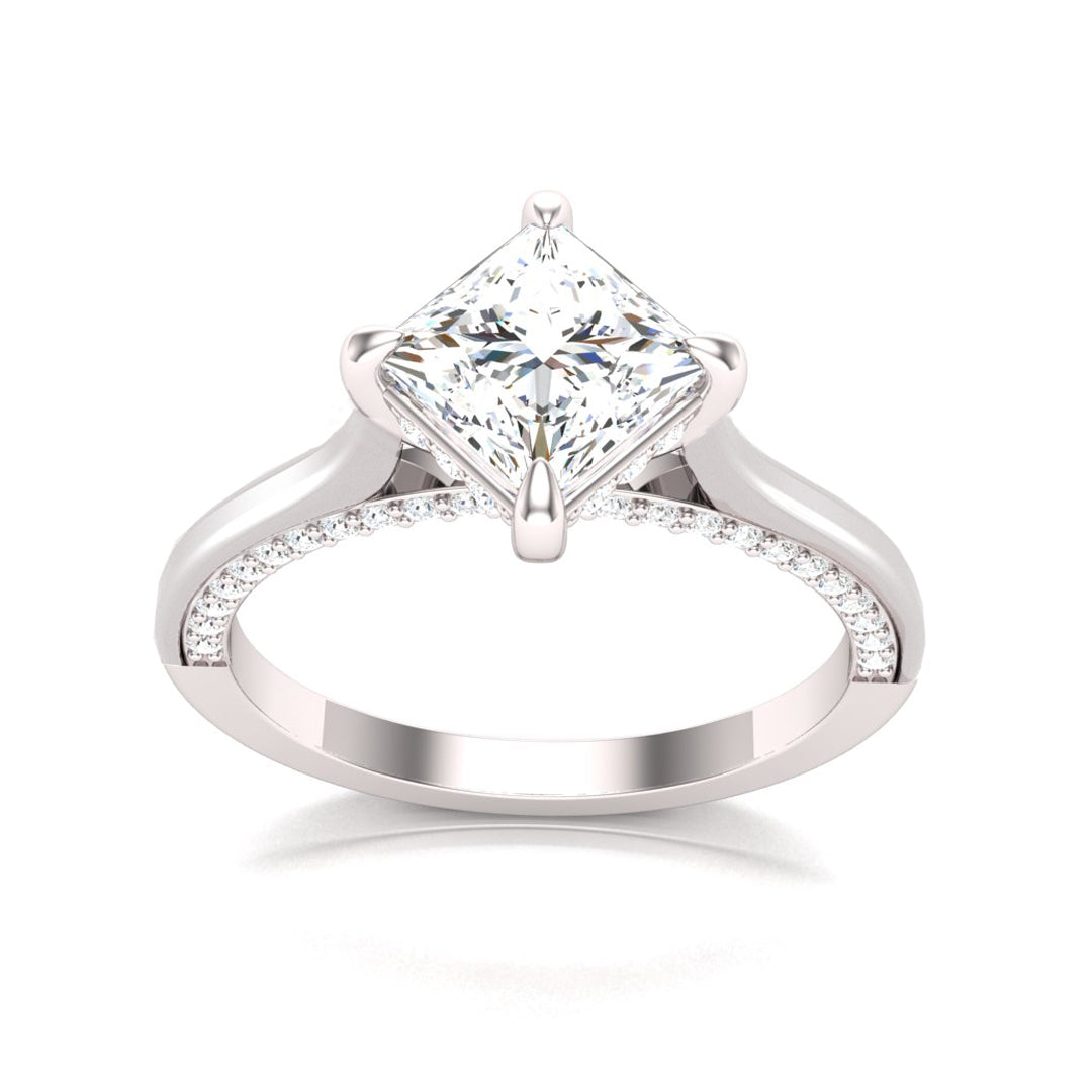 14KW Hidden Sparkles Ring