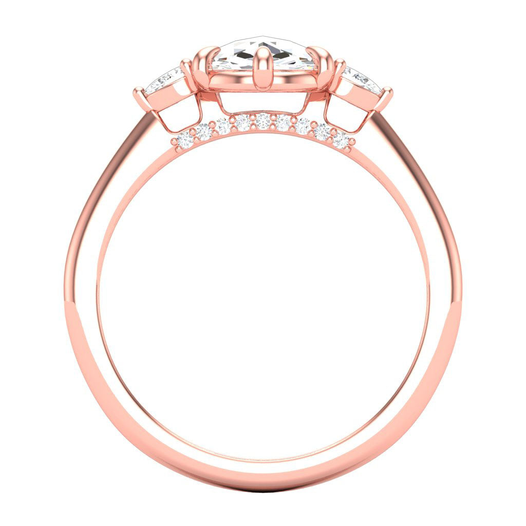14KR Rose All Day Ring