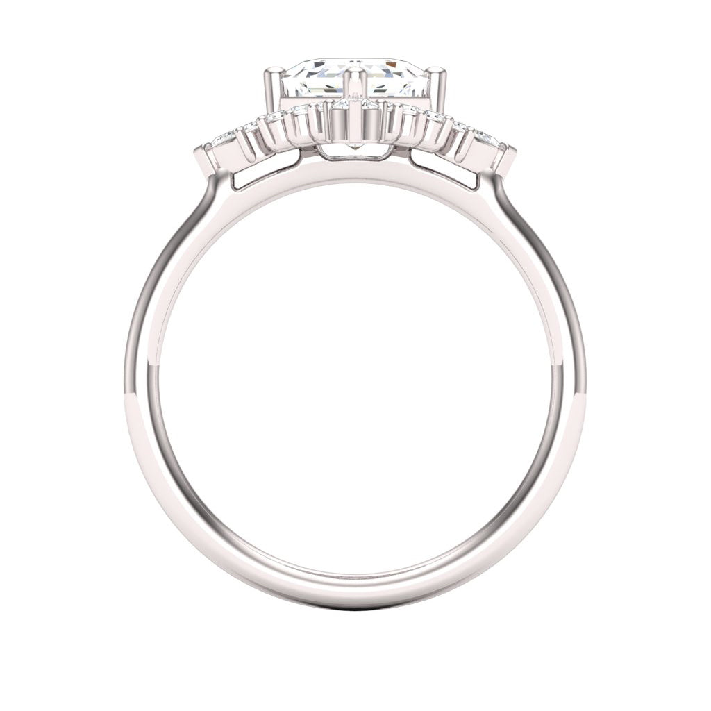 14KW Snowflake Ring
