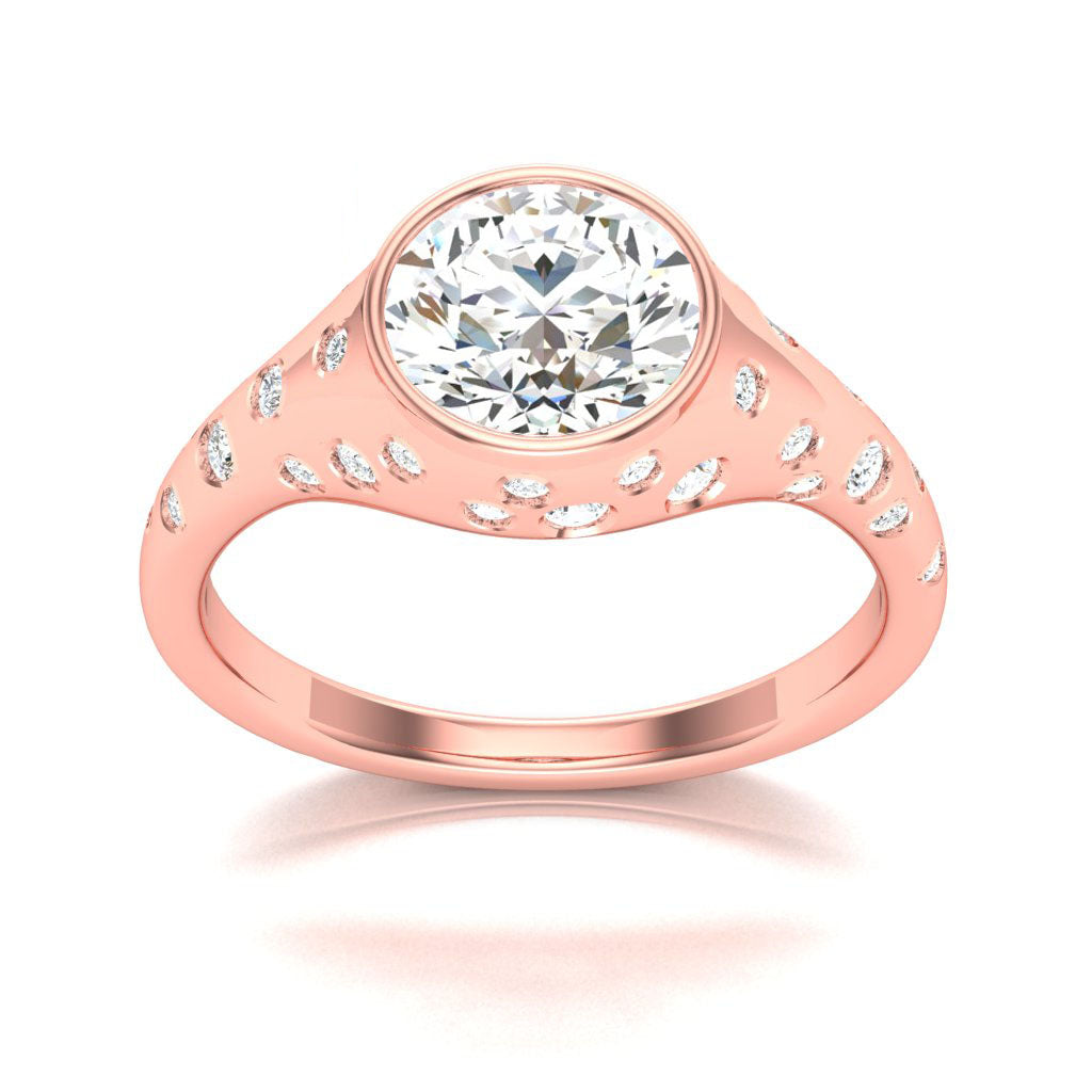 14KR Starry Night Ring