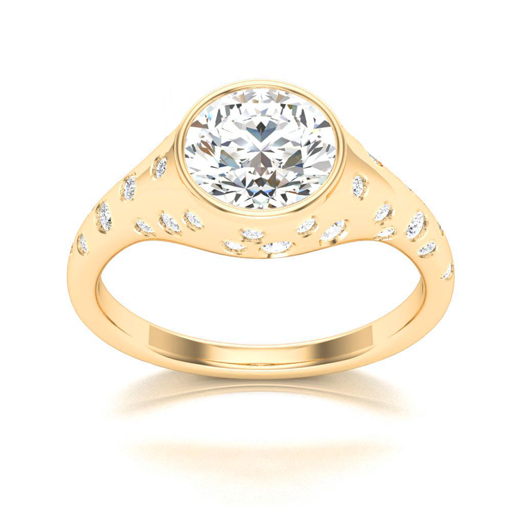 14KY Starry Night Ring