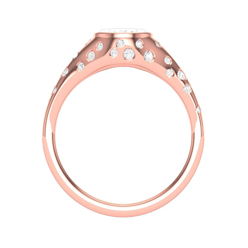 14KR Starry Night Ring