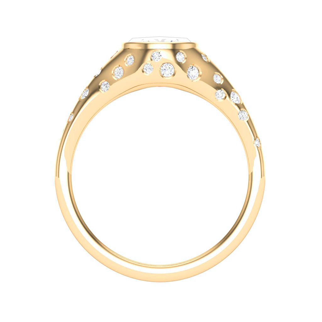14KY Starry Night Ring
