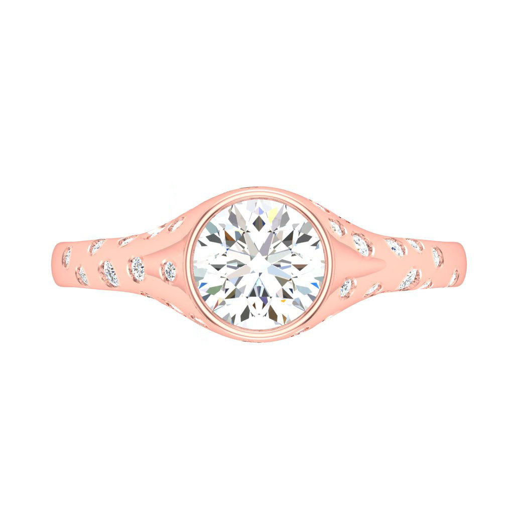 14KR Starry Night Ring