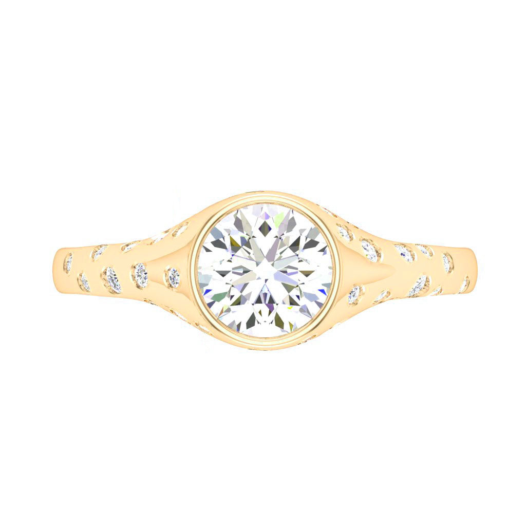 14KY Starry Night Ring