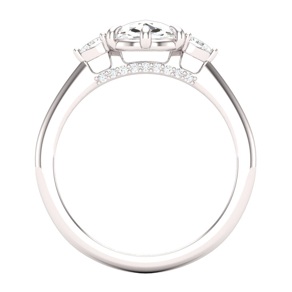 14KW Rose All Day Ring
