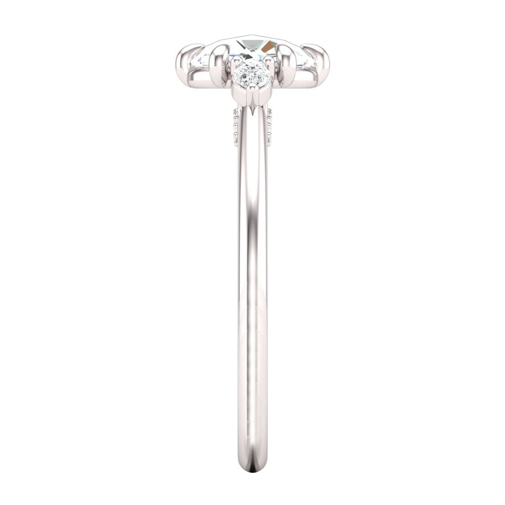 14KW Rose All Day Ring