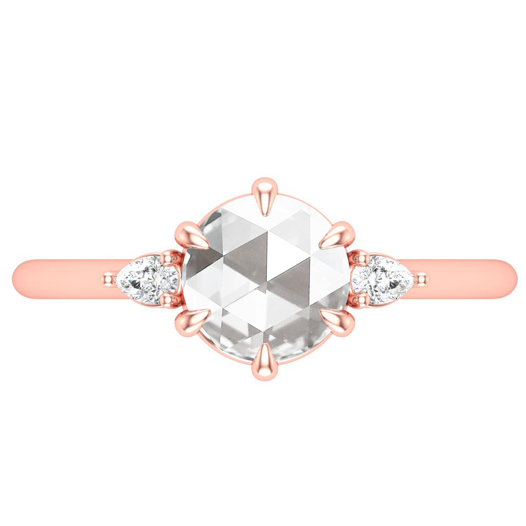 14KR Rose All Day Ring