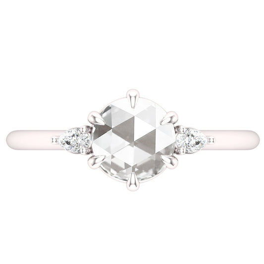 14KW Rose All Day Ring